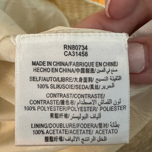 BCBG MaxAzria Fairycore Romantic Dress Size 2 Cream Sleeveless Backless - Picture 5 of 13